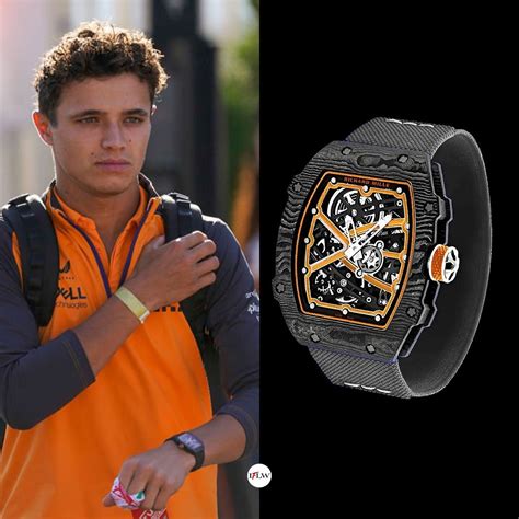 richard mille uhr lando norris|Richard Mille lando watch.